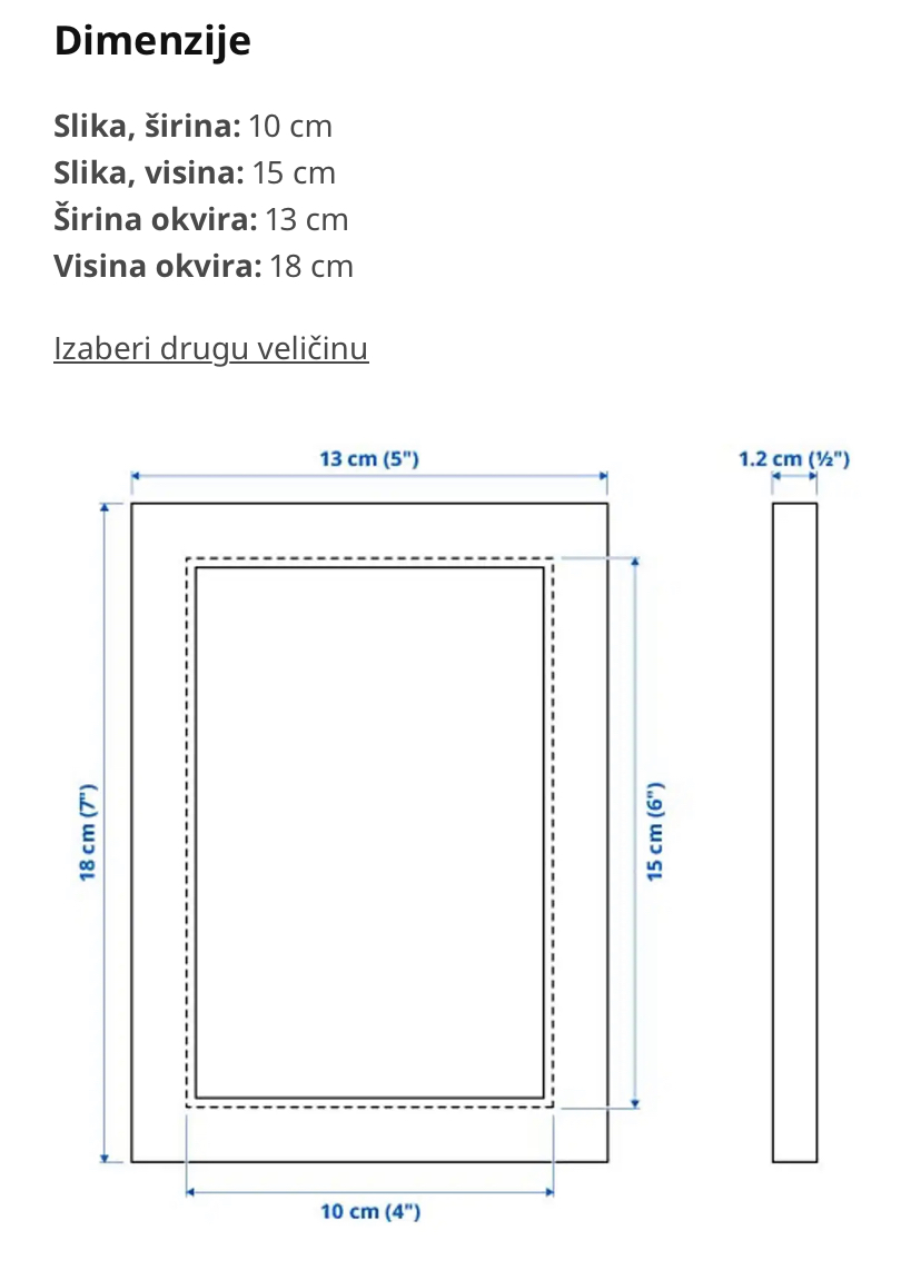 dimenzije