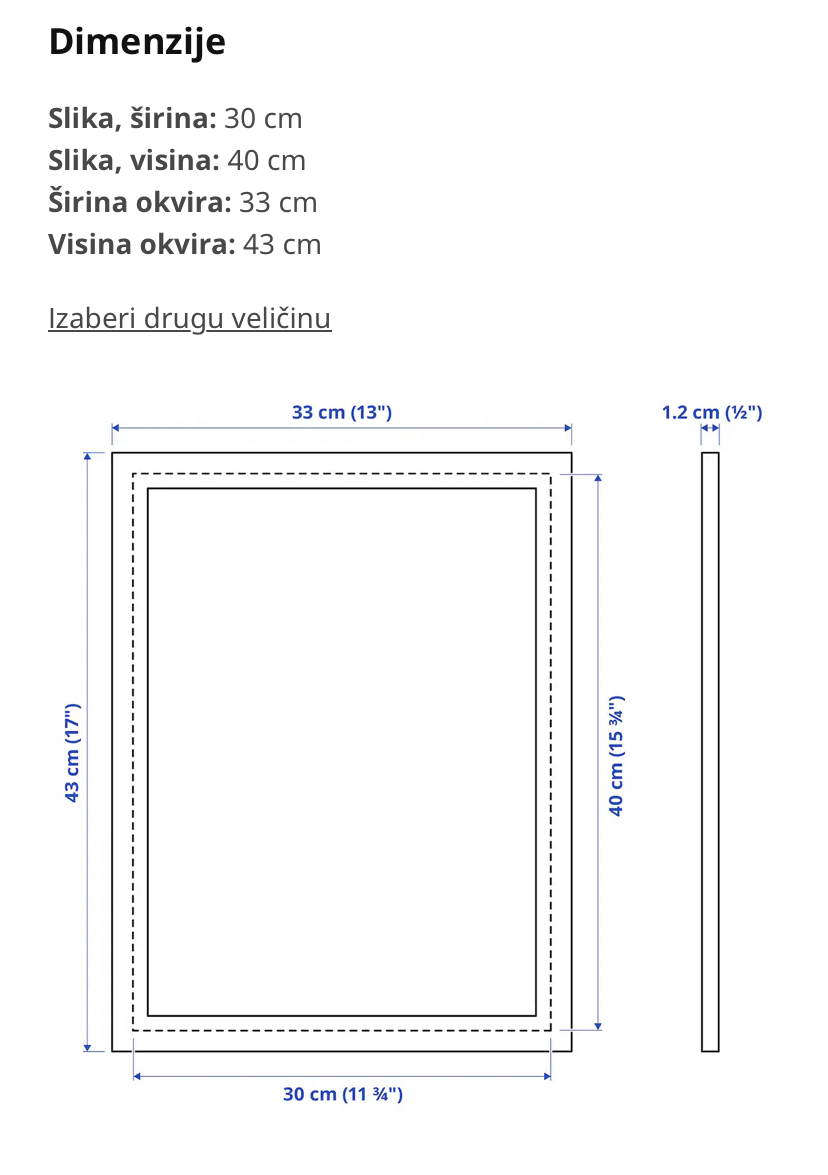 dimenzije