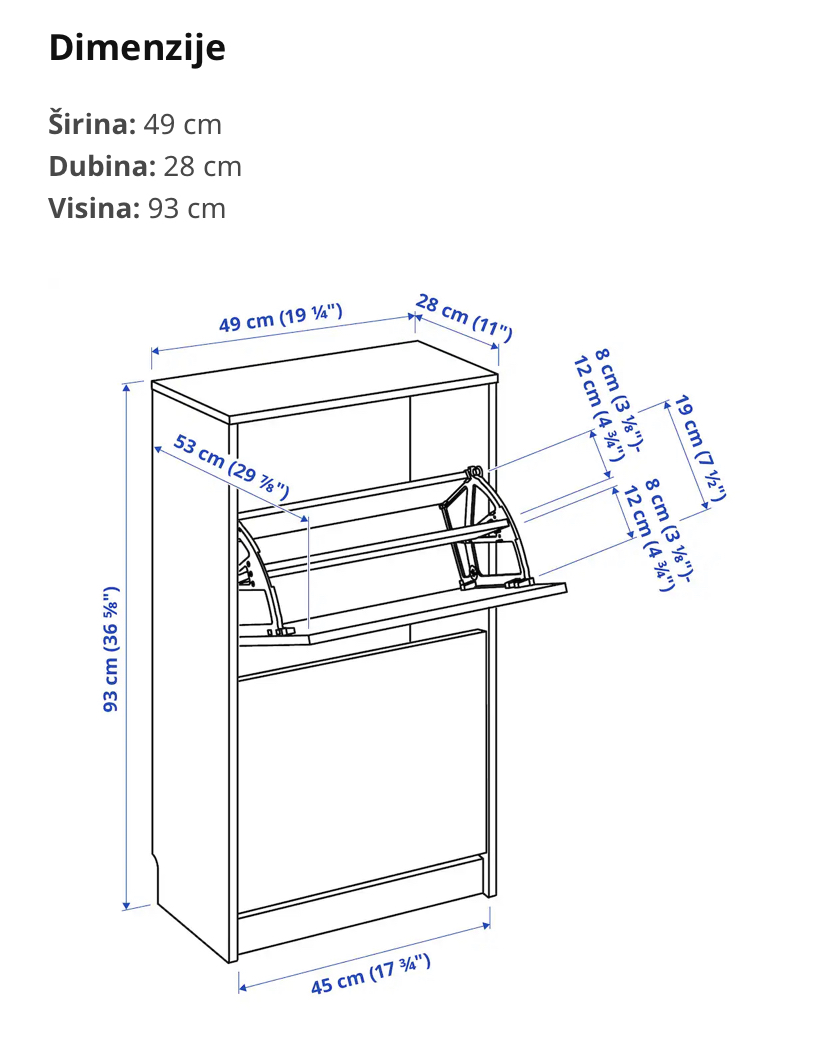 dimenzije