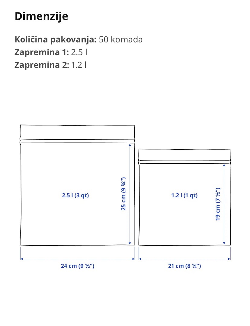 dimenzije