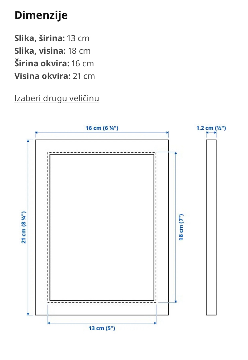 dimenzije